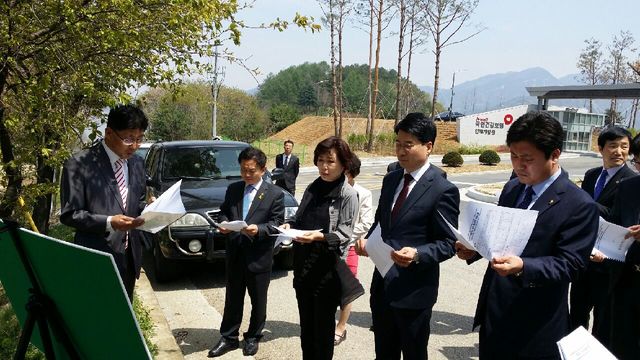충북도의회 교육위원회, 제천기숙형중학교 설립부지 현장방문 - 1