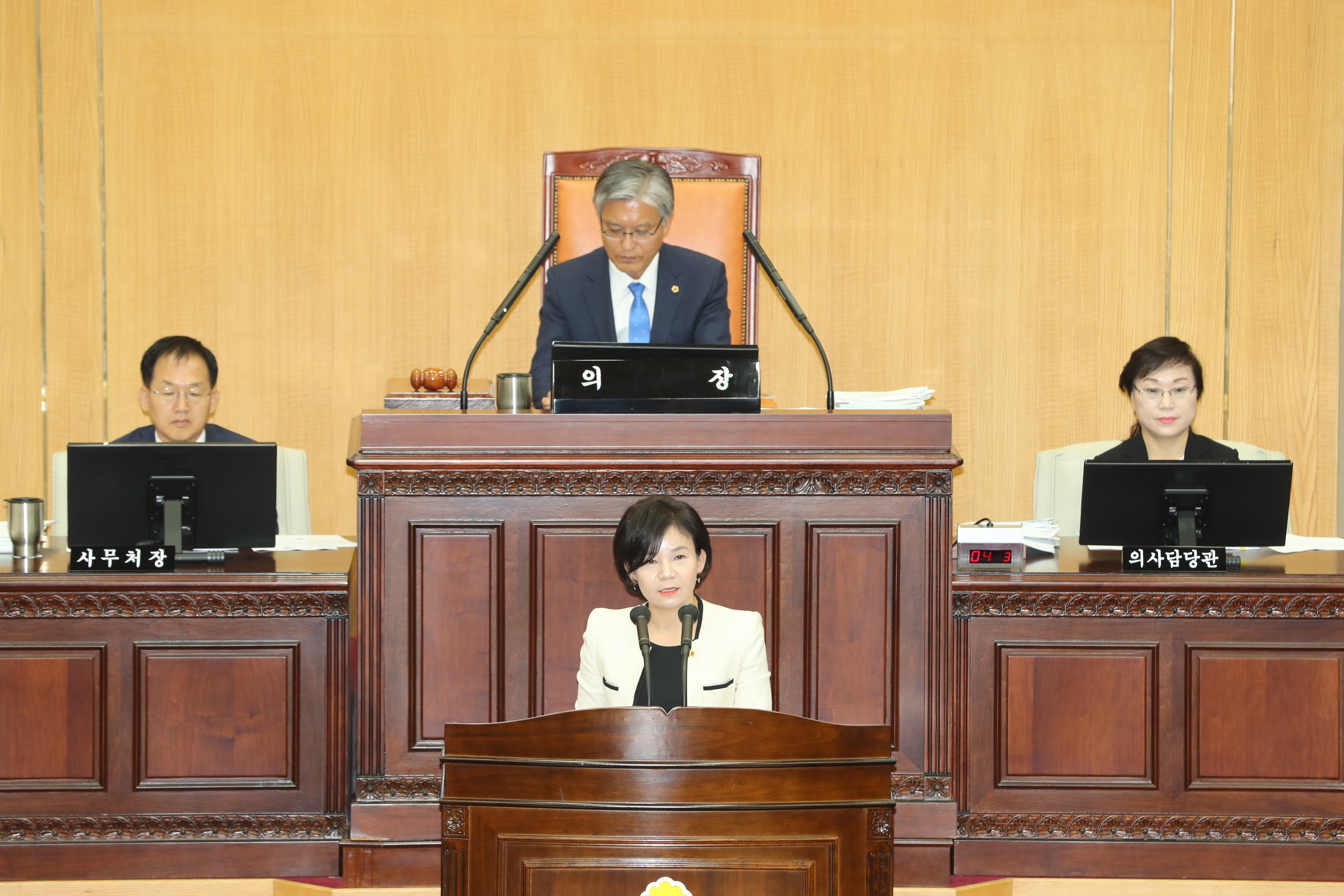 허창원·이옥규 의원 5분 자유발언, 자치연수원 이전 등 관련 - 3