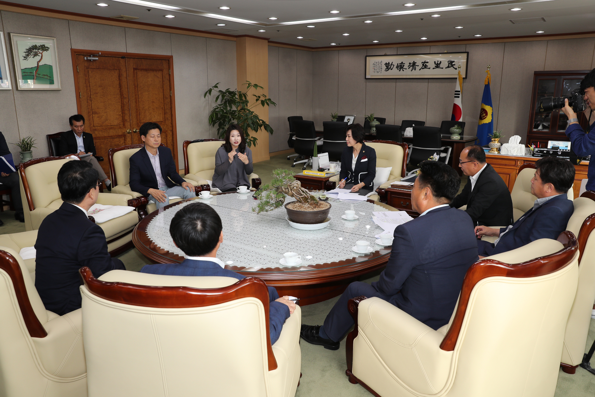 김양희 도의장, 청주시 평준화고 배정방법 관련 대책위 학부모와 간담회 가져 - 1