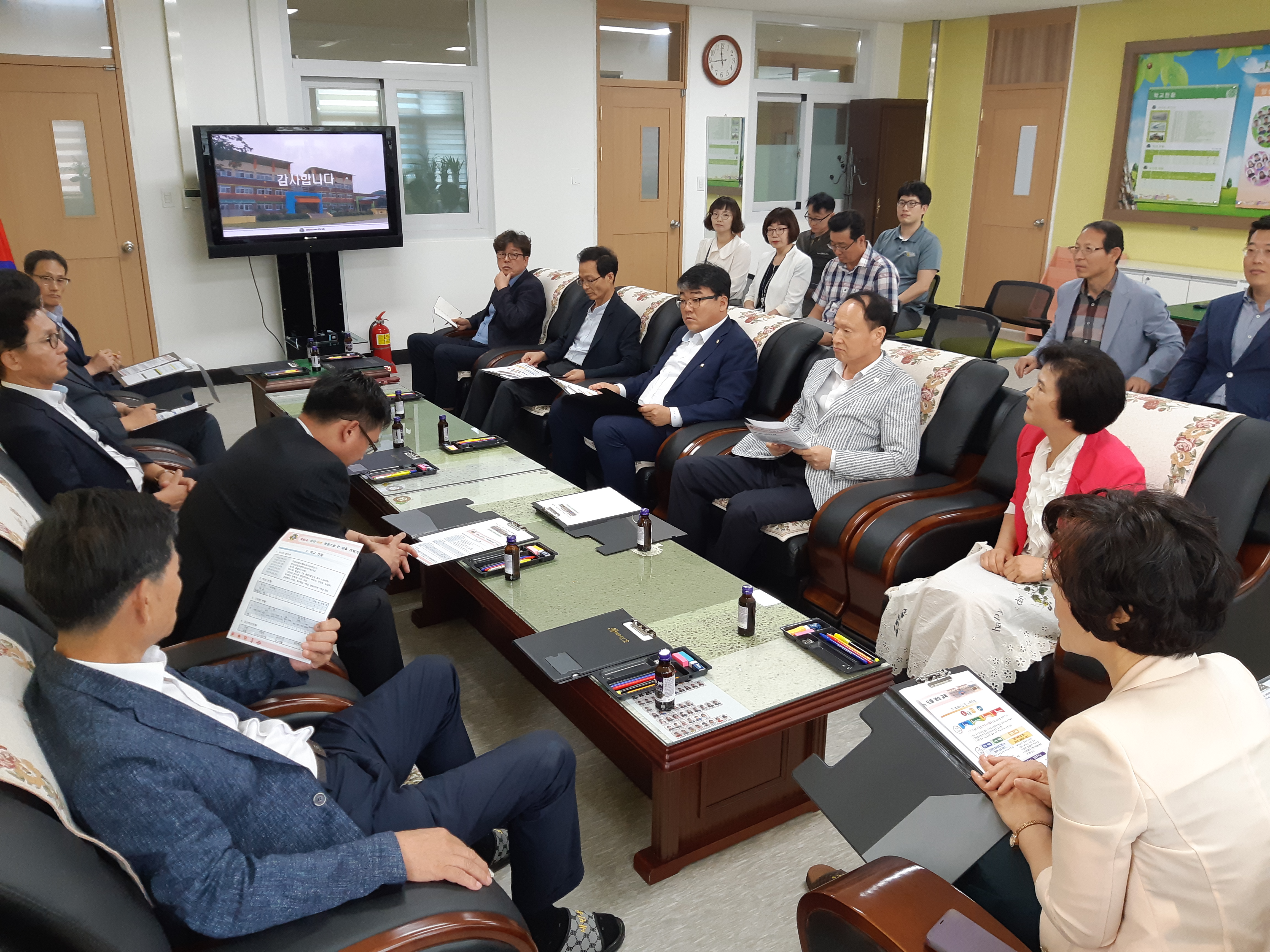 충북도의회 교육위원회 특수학교 현장방문 - 2