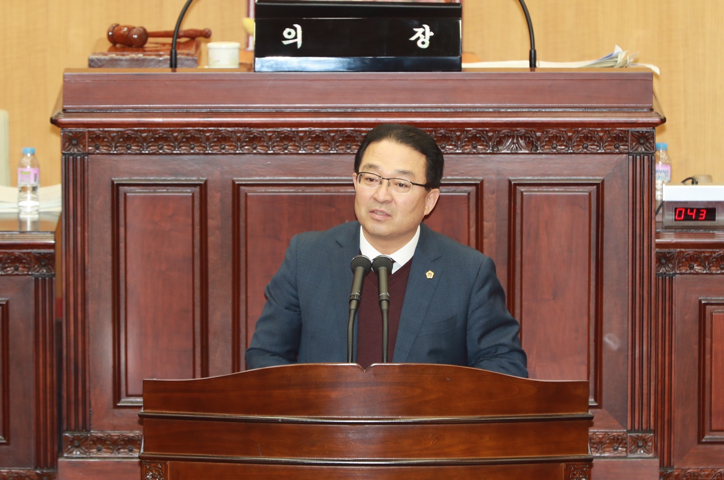 황규철 도의원 5분 자유발언, 옥천군 도의원 제2선거구 폐지 위기에 대한 대책 마련 촉구 - 1
