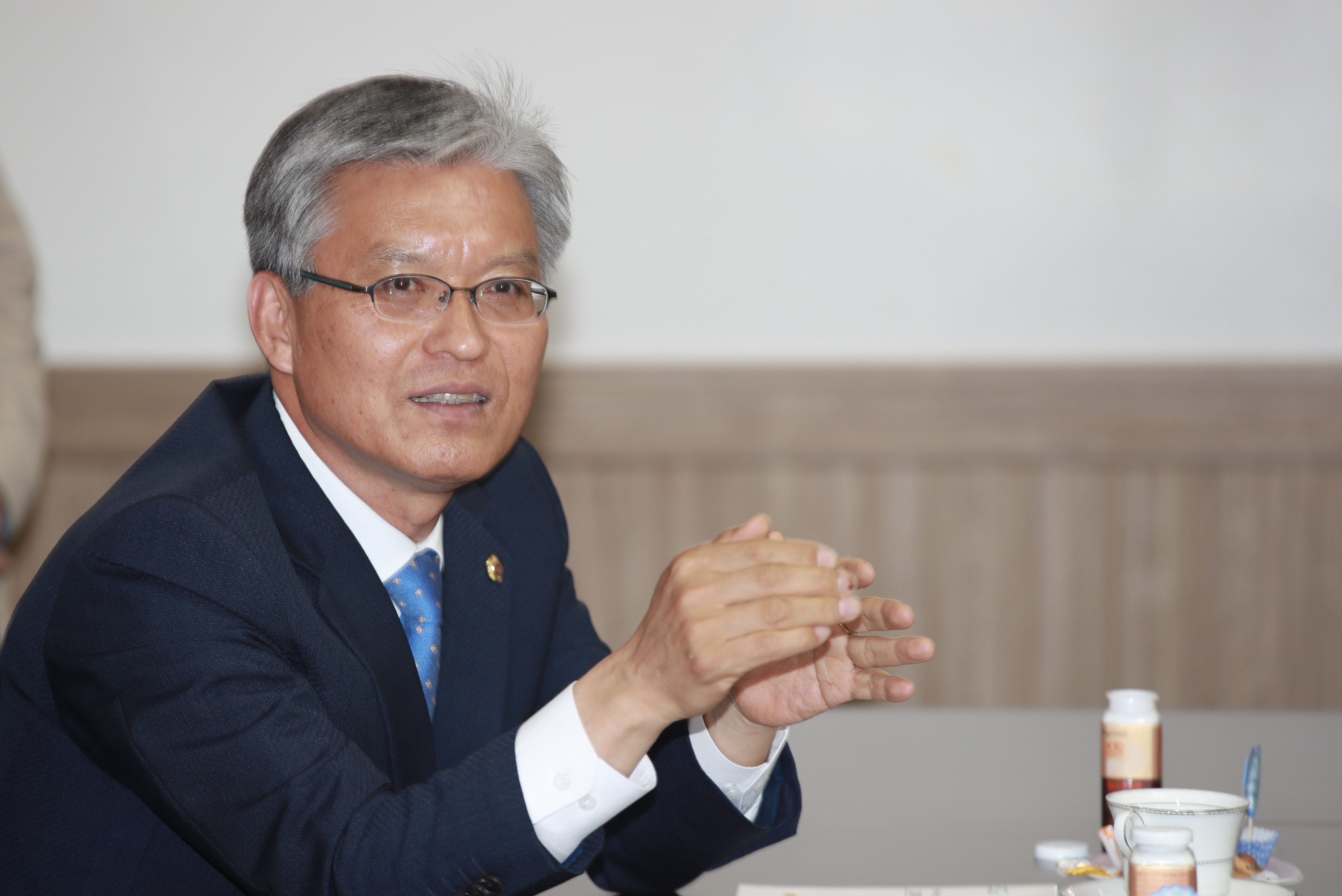 장선배 도의장, 충북선철도 고속화사업 연결선⋅경유선 예산반영 건의 - 2
