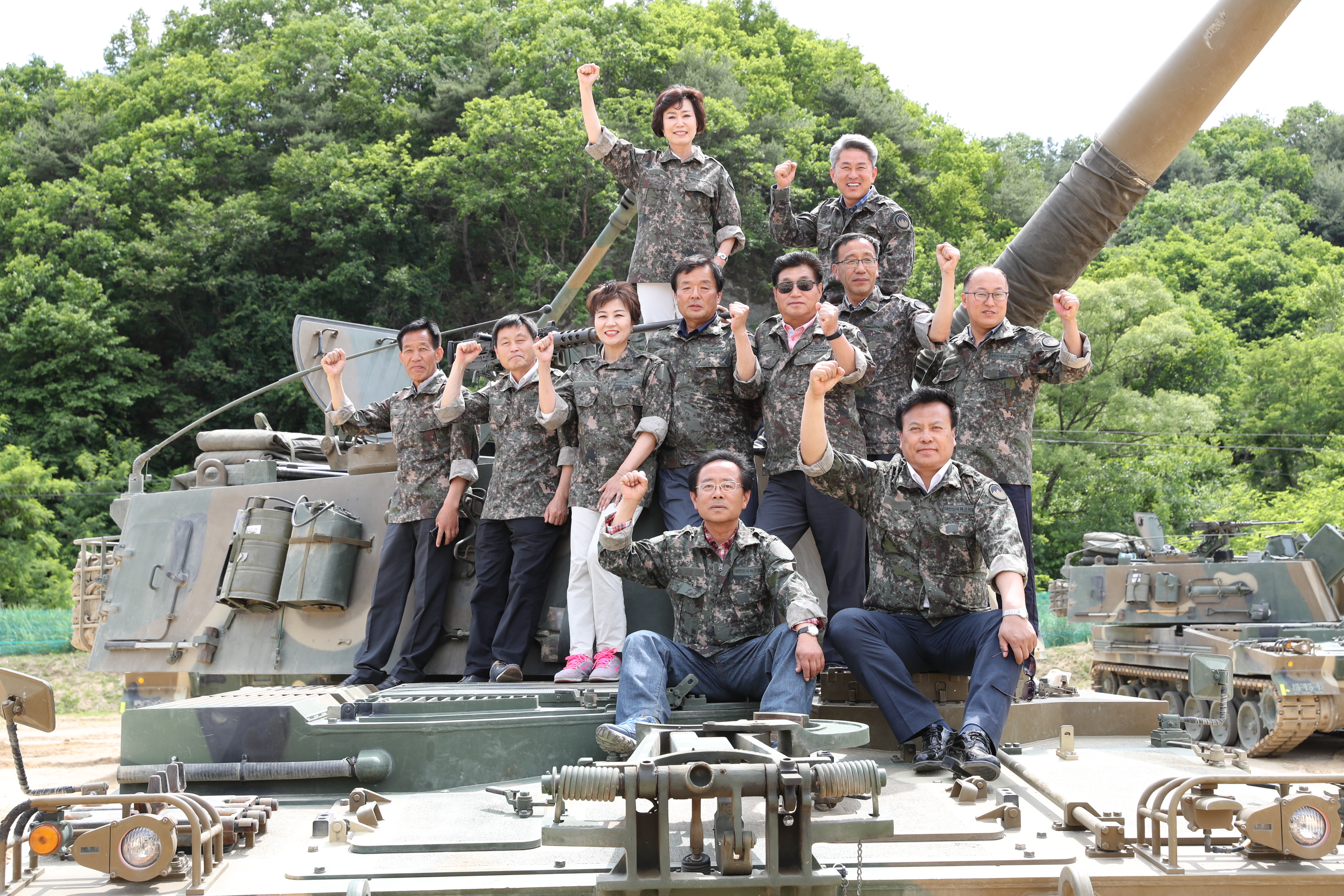 충북도의회 안보·병영체험 - 1