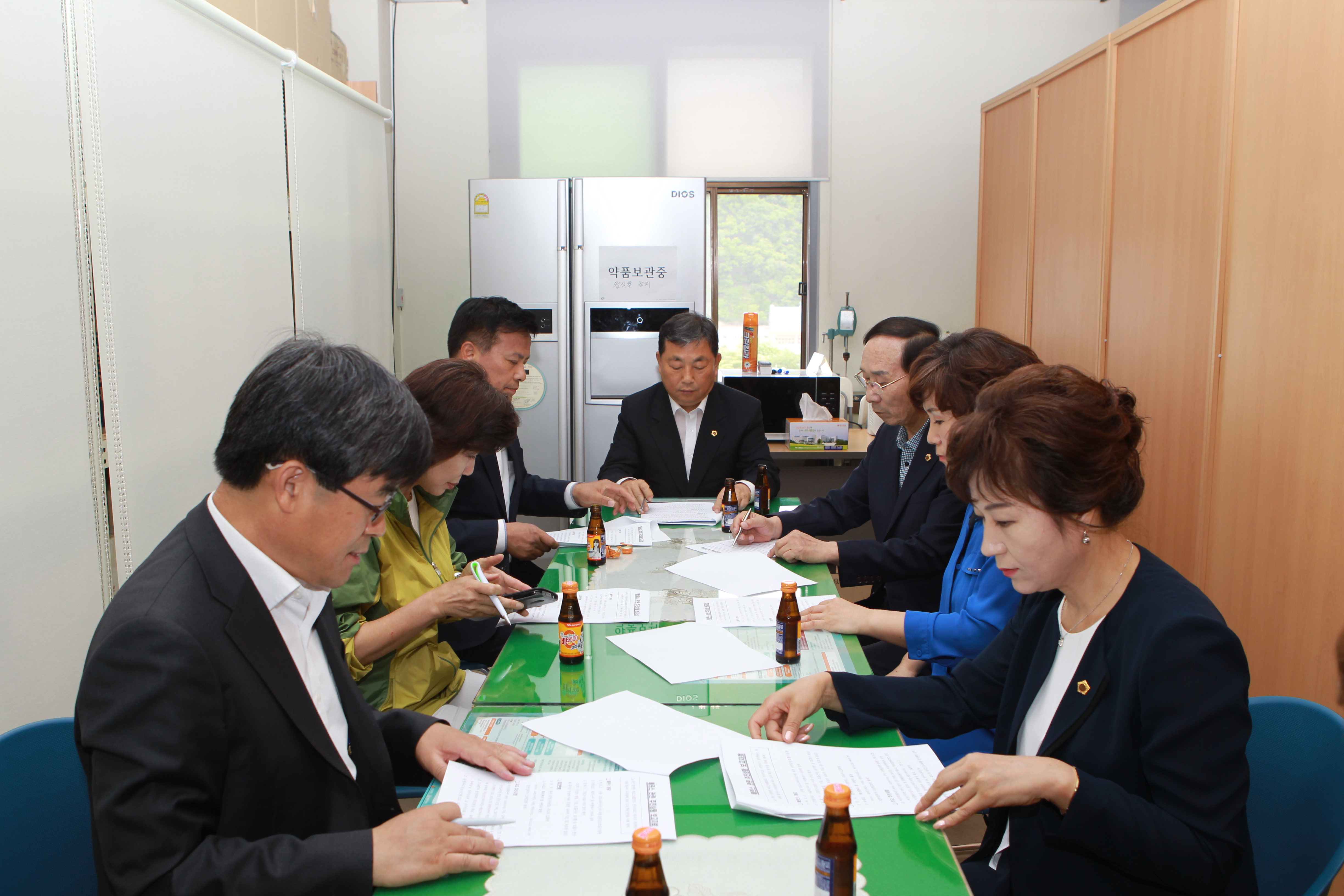 충북도의회, 도 메르스 대책본부 상황실 및 괴산세계유기농산업엑스포 조직위원회 방문 - 1