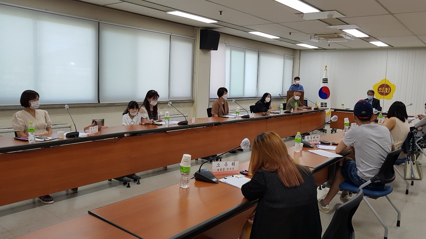 임동현의원 중도입국학생 교육 지원 간담회 개최 - 2