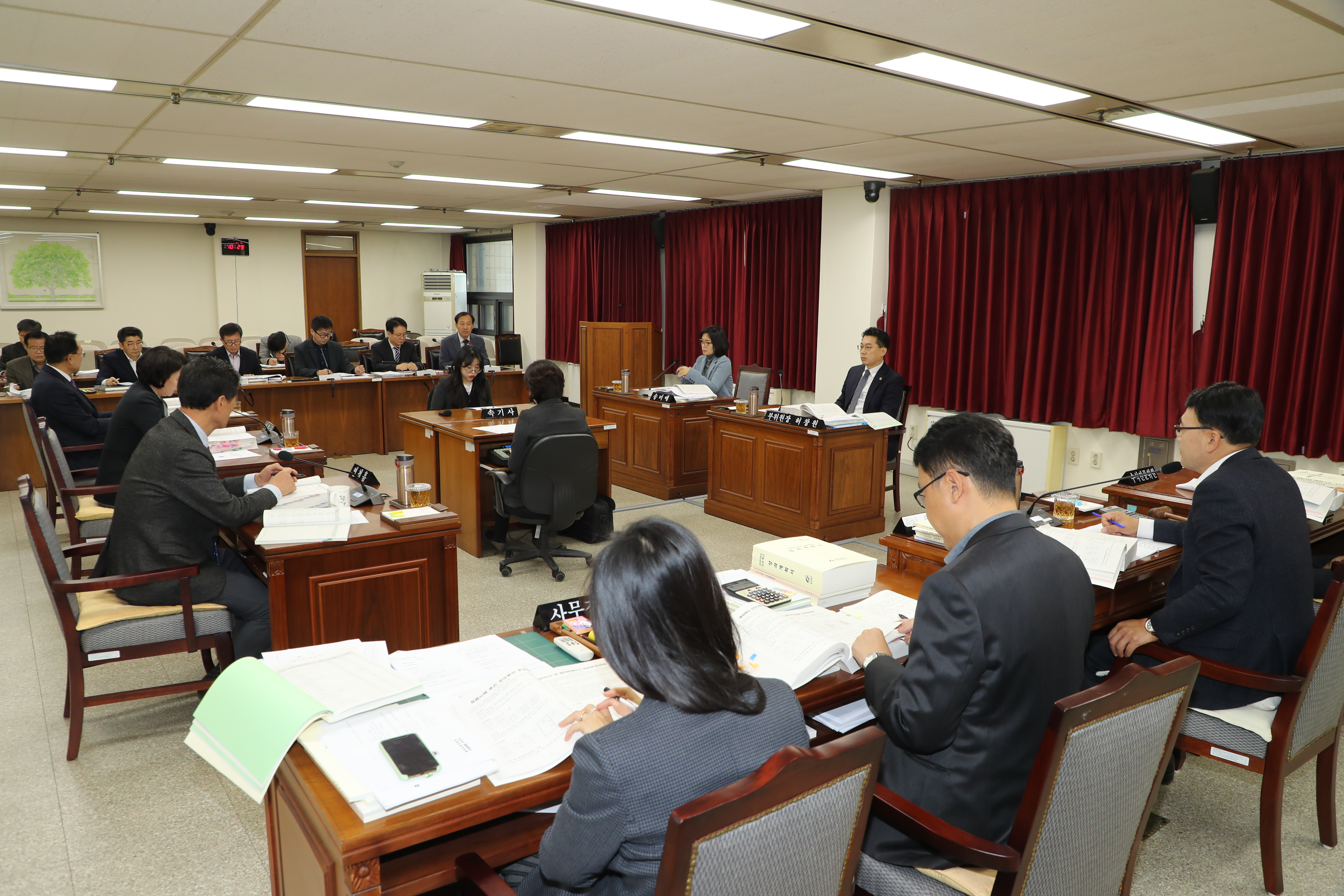 충북도의회 행정문화위원회 2020년 충청북도 예산안 심사  - 2