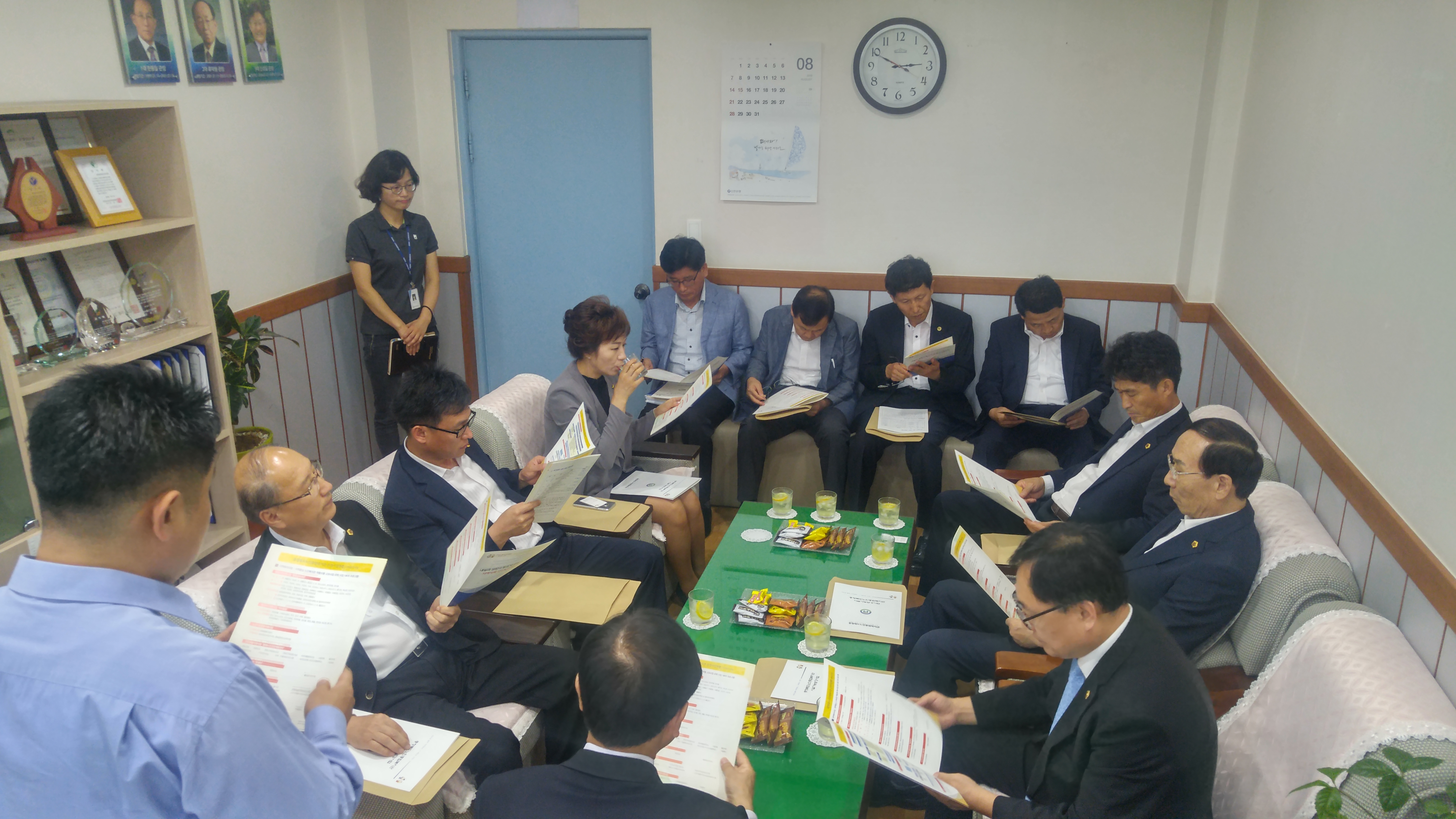 정책복지위원회, 충청북도 노인종합복지관 등 방문 - 1