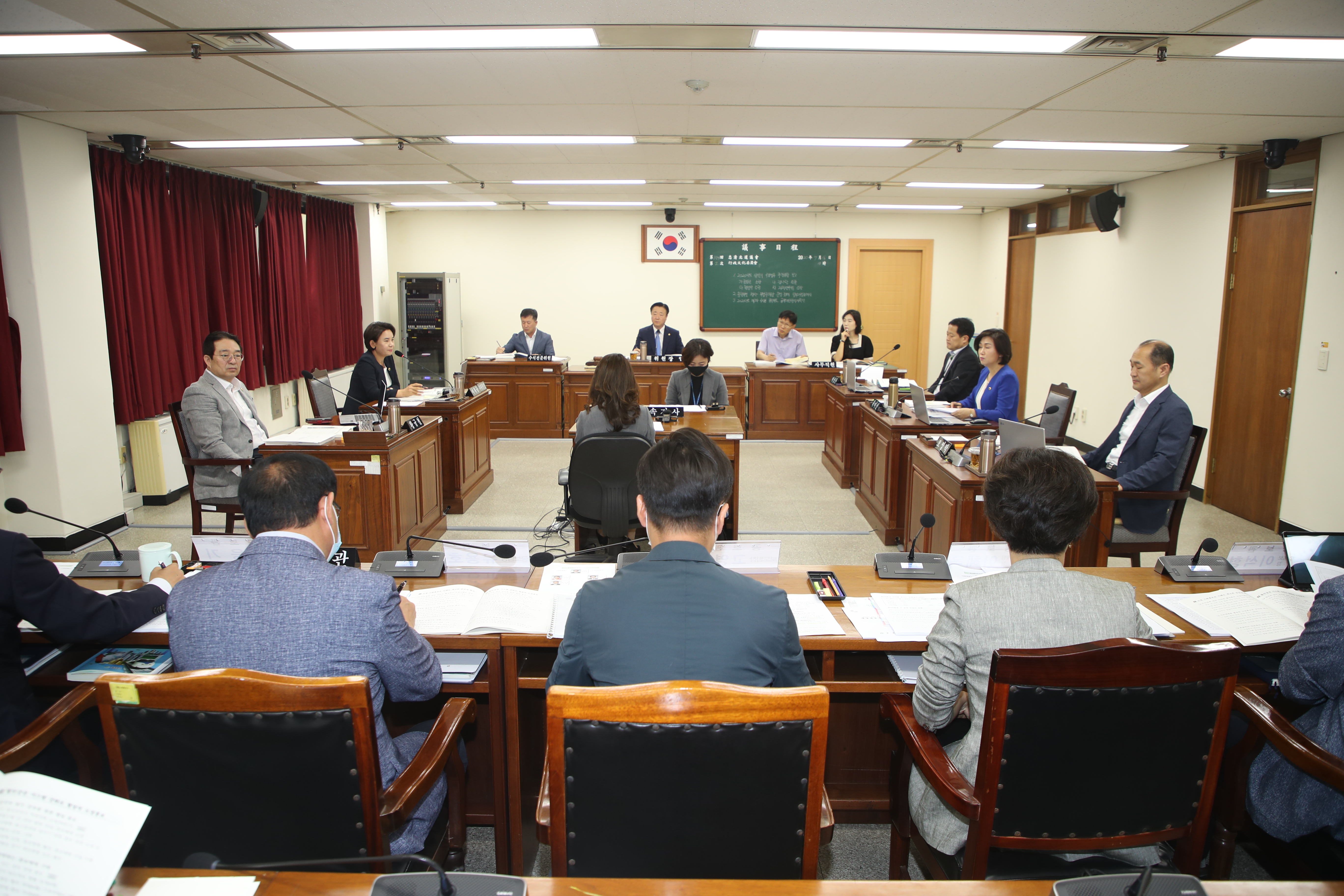 제384회 임시회 제2차 행정문화위원회 회의 개최 - 2